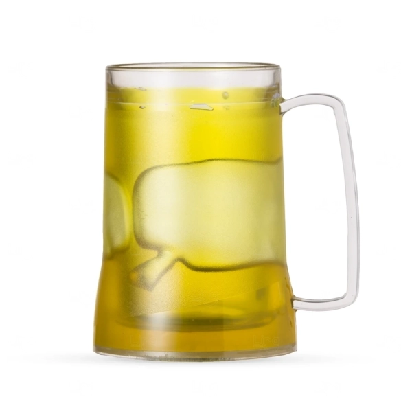 Caneca Acrílica com Gel Térmico 400ml Personalizada 