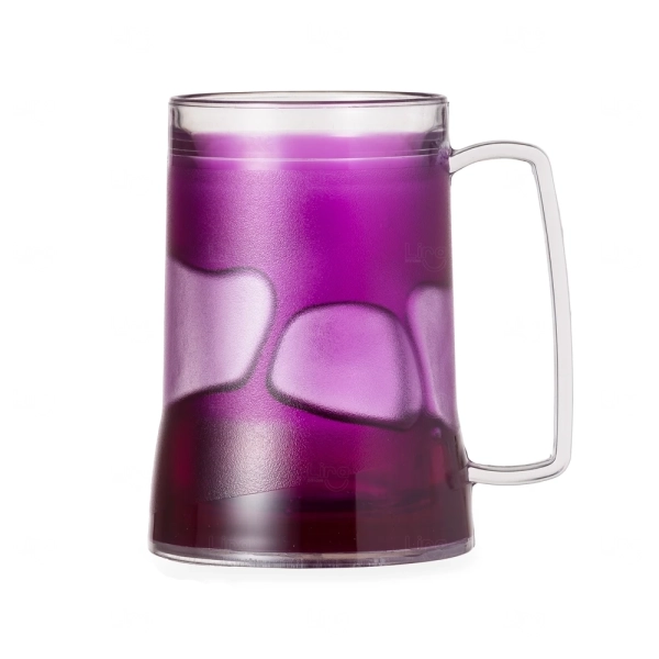 Caneca Acrílica com Gel Térmico 400ml Personalizada 