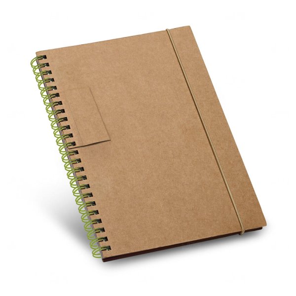 Caderno Ecológico com Espiral Personalizado - 18 x 14 cm 