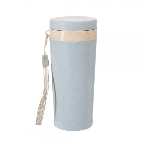 Copo Fibra de Bambu 350ml Isotérmico Personalizado 