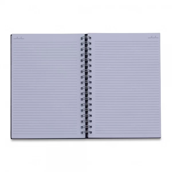 Caderno Capa Kraft Colorida Personalizado - 24,2 x 18 cm 