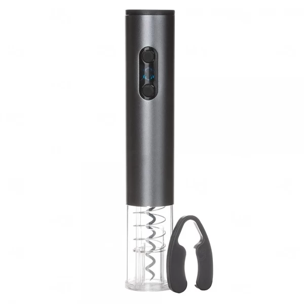 Abridor Saca-Rolhas Elétrico para Vinho com LED Personalizado 
