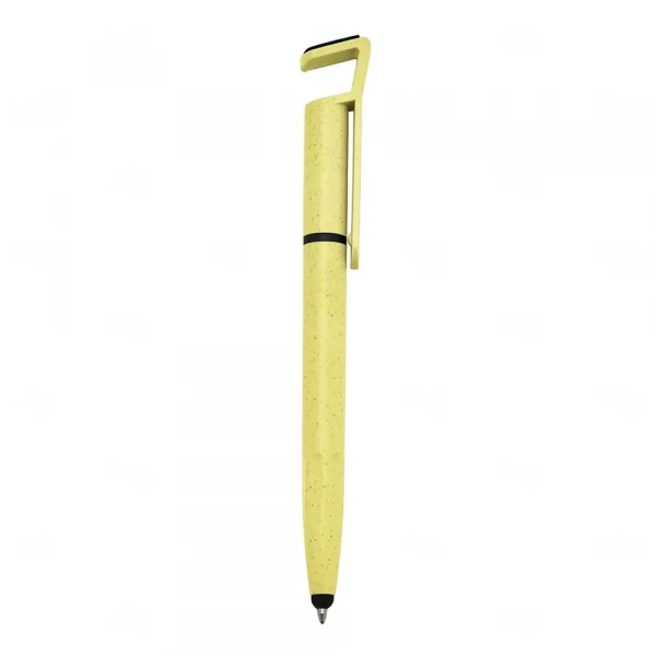 Caneta Fibra de Bambu Touch Personalizada 