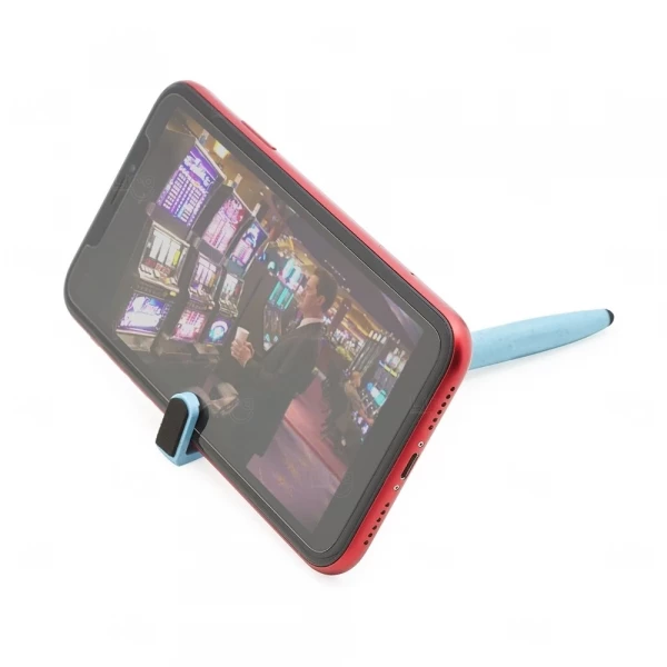 Caneta Fibra de Bambu Touch Personalizada 