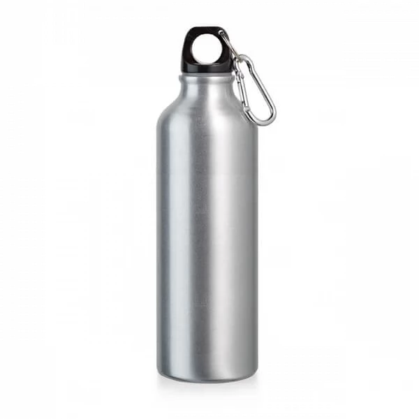 Garrafa 800ml em Alumínio com Mosquetão Personalizada 