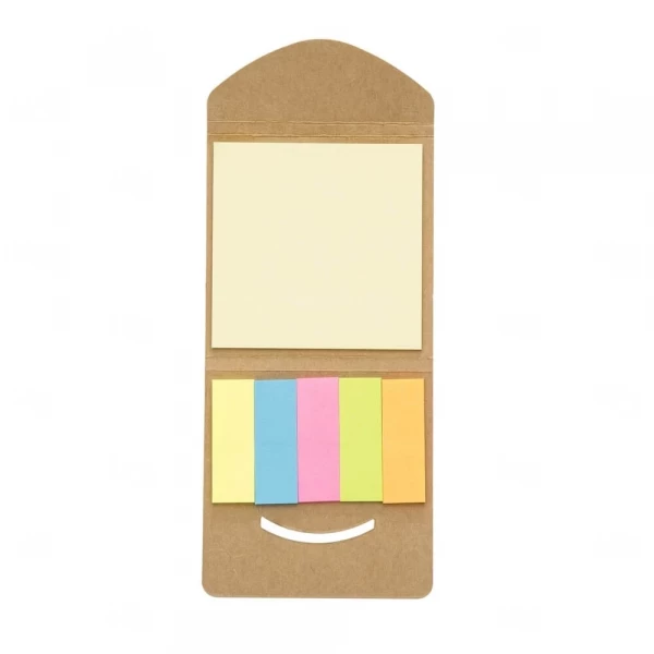 Mini Bloco Ecológico Envelope Personalizado - 8,5 x 8,1 cm 