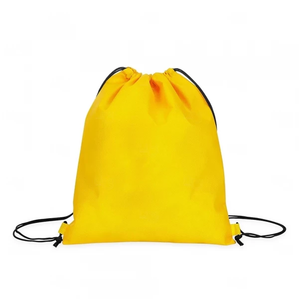 Mochila Saco em TNT com Alças Personalizada - 38 x 33 cm 
