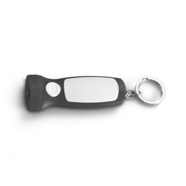 Chaveiro Plástico com Lanterna LED Personalizado 