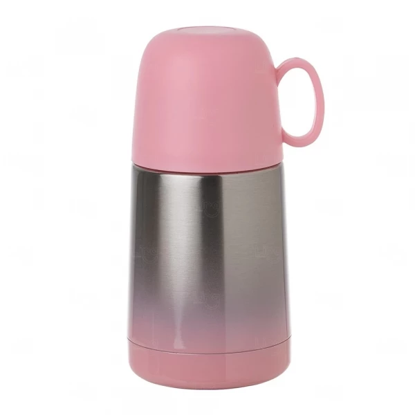 Garrafa Térmica 230ml com Tampa Xícara Personalizada