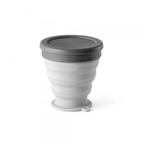 Copo Dobrável 240 ml em Silicone Personalizado 