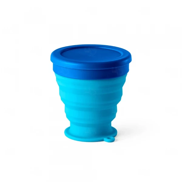 Copo Dobrável 240 ml em Silicone Personalizado 