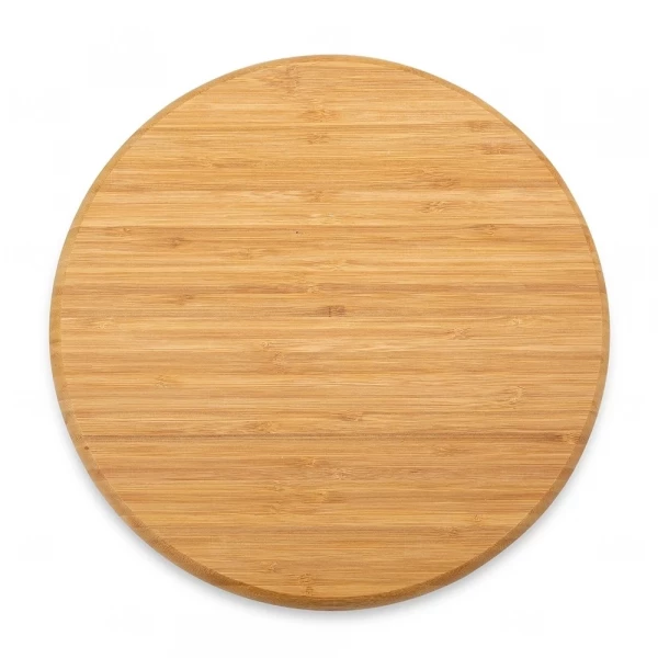 Petisqueira de Bambu 32cm com Divisória Personalizada 