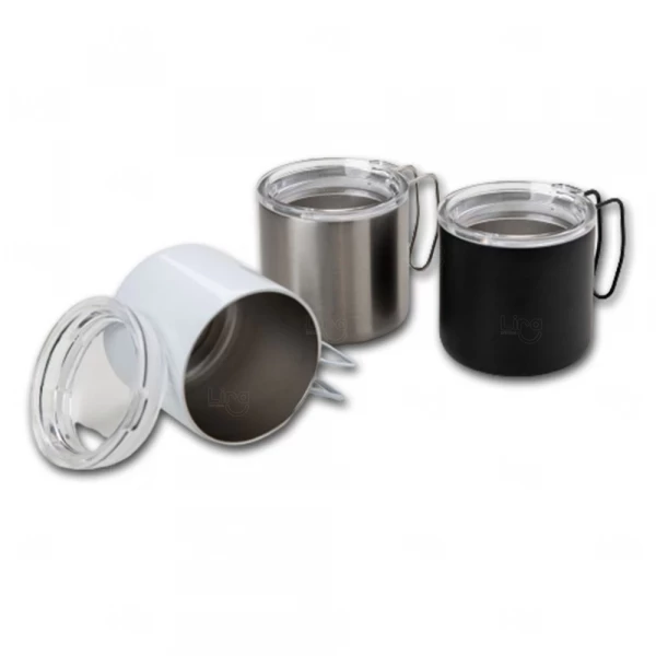 Caneca Térmica Inox 350ml Personalizada 