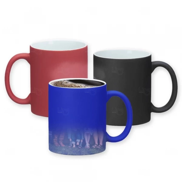 Caneca Mágica de Cerâmica 350ml Personalizada 