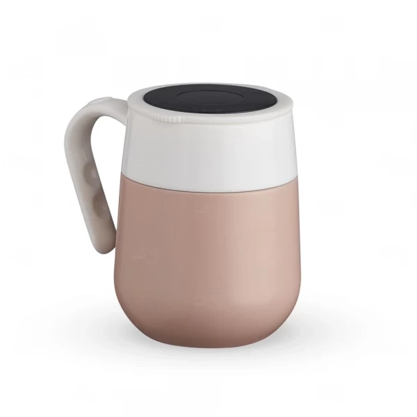 Caneca Térmica 500ml com Termômetro LED Personalizada 