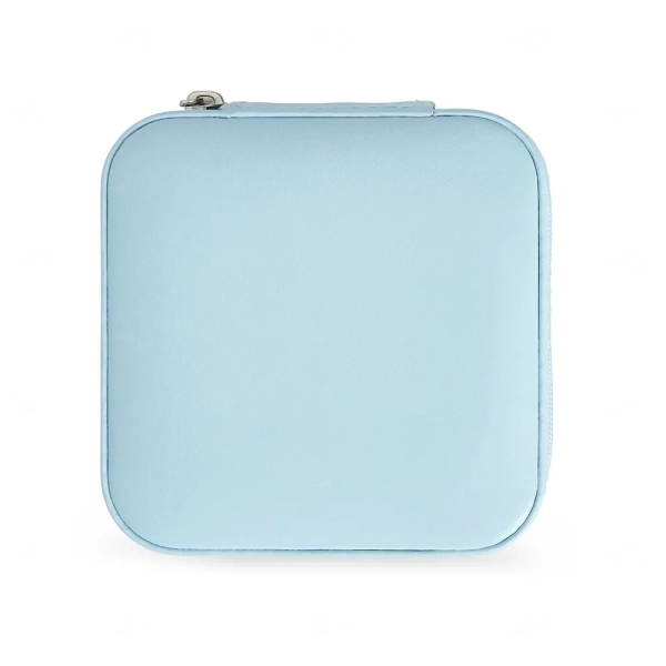 Porta-Joias em Couro Sintético Personalizado - 5x10x10cm 