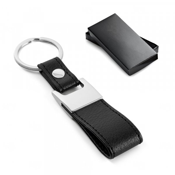 Chaveiro em Couro com Metal Personalizado 