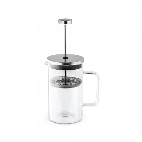Cafeteira Prensa Francesa 600 ml em Vidro e Inox 