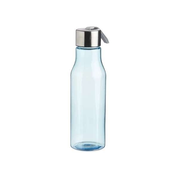 Garrafa Plástica 600ml com Tampa de Alumínio Personalizada 