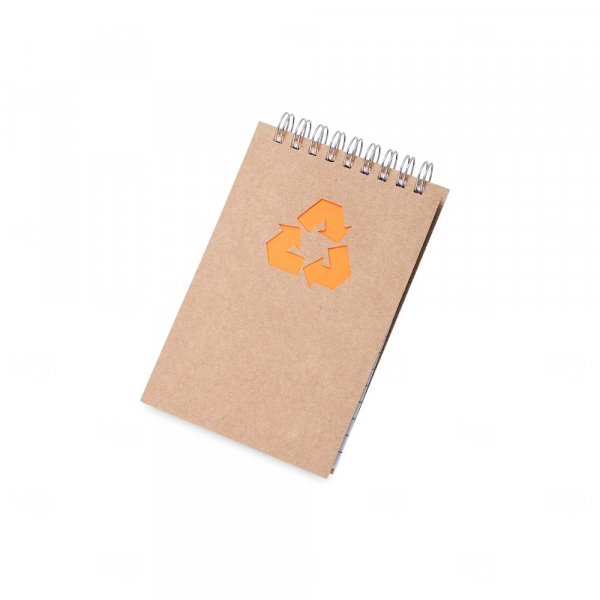 Bloco de Anotações Ecológico Personalizado - 14,5 x 8,8 cm 