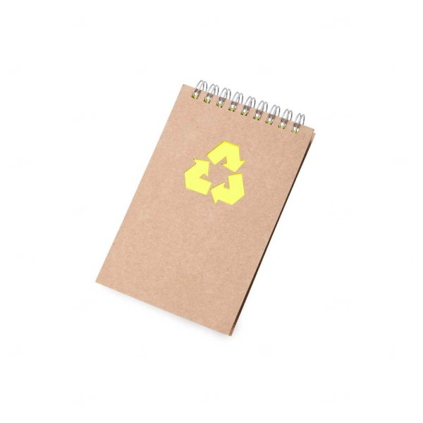 Bloco de Anotações Ecológico Personalizado - 14,5 x 8,8 cm 