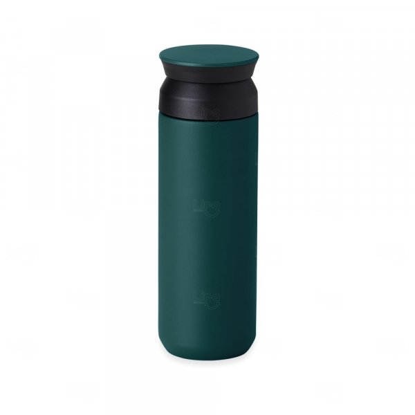 Garrafa Térmica 470ml Inox com Tampa Dupla Personalizada 