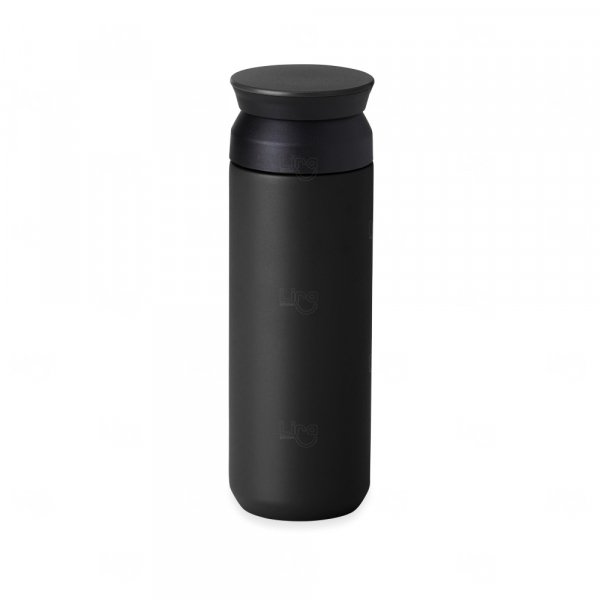 Garrafa Térmica 470ml Inox com Tampa Dupla Personalizada 