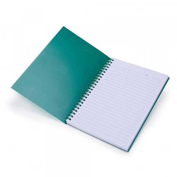 Caderno A5 Plástico Personalizado - 21,2 x 15 cm 