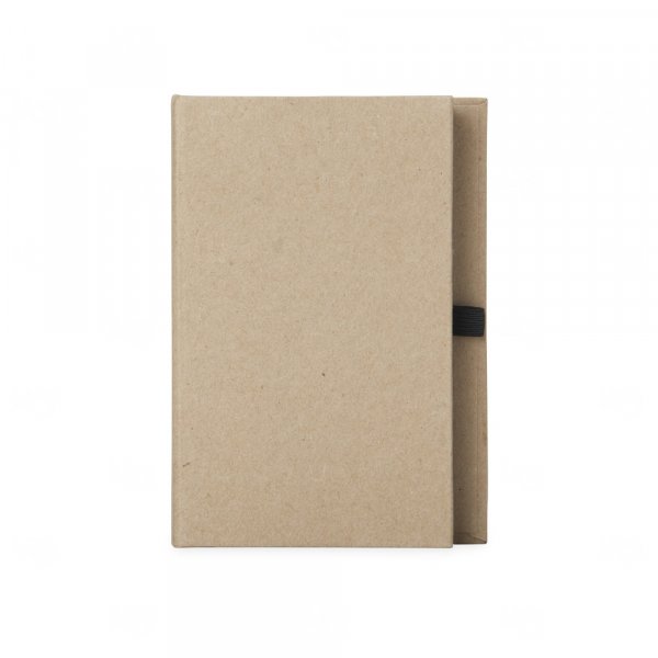 Bloco de Anotações Ecológico Kraft Personalizado - 14,2 x 9,8 cm 