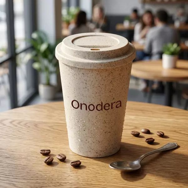 Copo Ecológico Fibra de Arroz Personalizado - 450ml