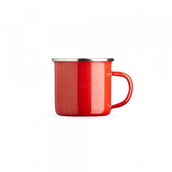 Caneca Inox Esmaltada 370ml Personalizada 