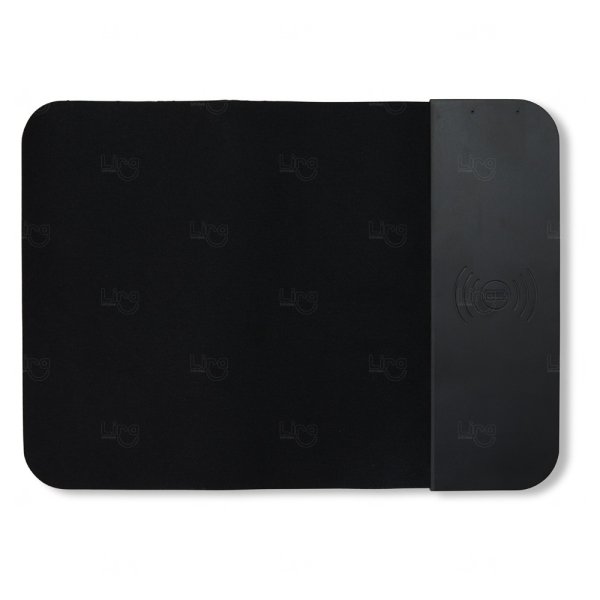 Mouse Pad com Base de Carregamento Wireless Personalizado 