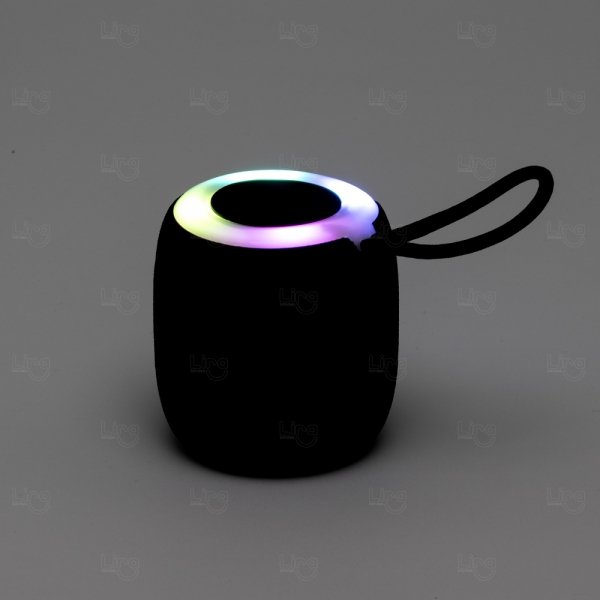 Caixa de Som Bluetooth com Luzes RGB Personalizada 
