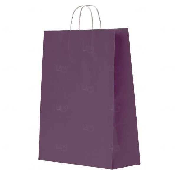 Sacola Kraft Grande Personalizada - 40 x 29,5 cm 