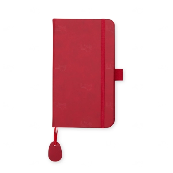 Caderneta Moleskine Emborrachada Personalizada - 18x10cm 