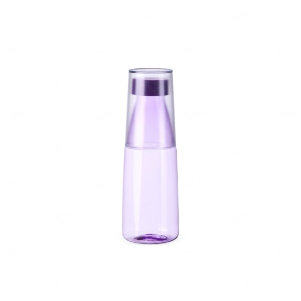 Garrafa 2 em 1 com Copo Integrado 550ml Personalizada 