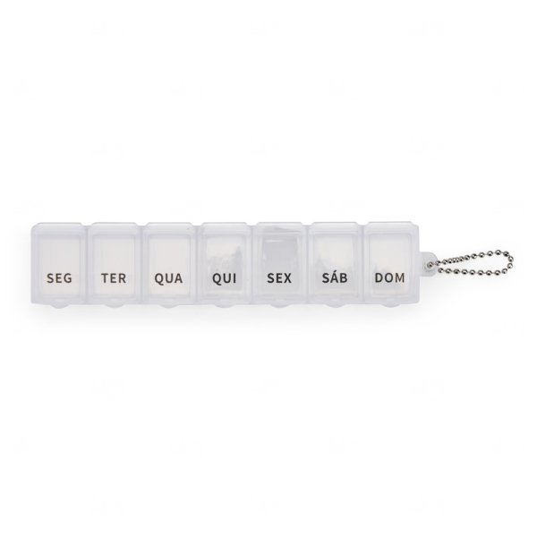 Porta Comprimidos Plástico Semanal Personalizado - 10ml 