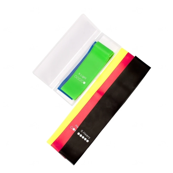 Kit de Faixas Elásticas para Exercícios Personalizado