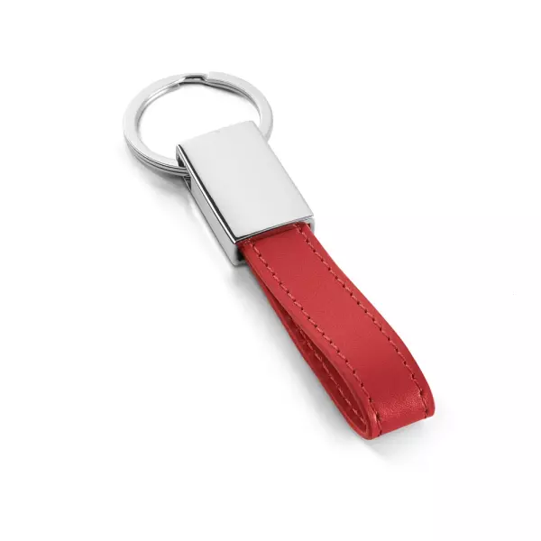 Chaveiro Metal e Couro Sintético Personalizado 