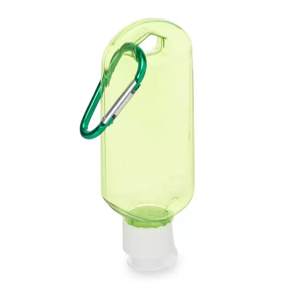 Frasco Plástico 55ml com Mosquetão Personalizado 