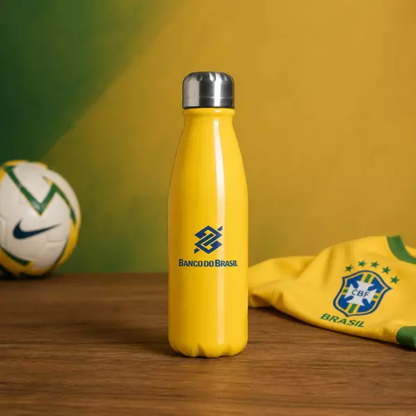 Garrafa de Alumínio 550ml Personalizada