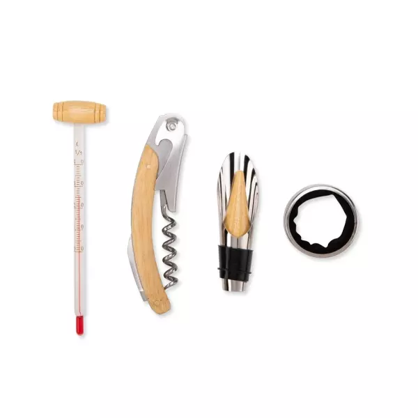 Kit Vinho 4 Peças Personalizado 