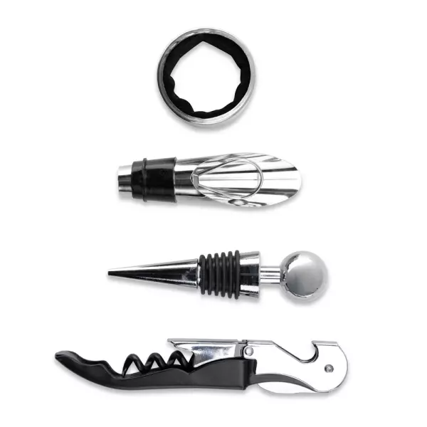 Kit Vinho 4 Peças com Estojo Personalizado 