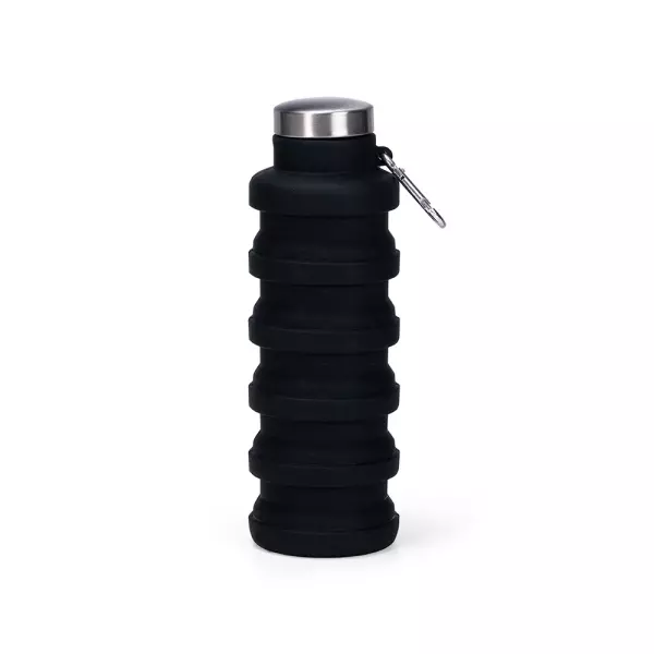 Garrafa Retrátil Silicone 500ml Personalizada 