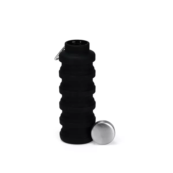 Garrafa Retrátil Silicone 500ml Personalizada 