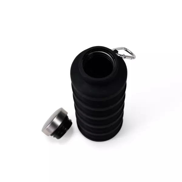 Garrafa Retrátil Silicone 500ml Personalizada 