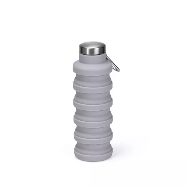 Garrafa Retrátil Silicone 500ml Personalizada