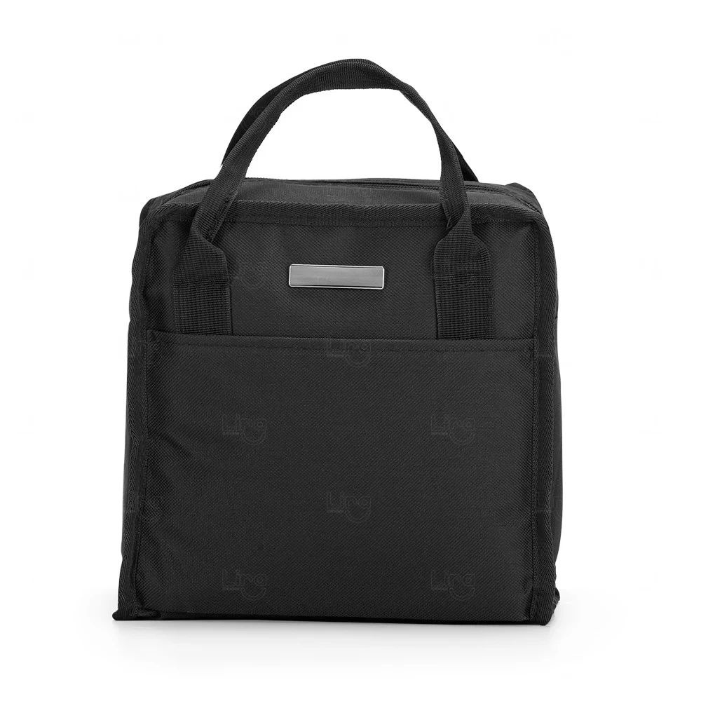 Bolsa Térmica Nylon 7 Litros Personalizada Preto