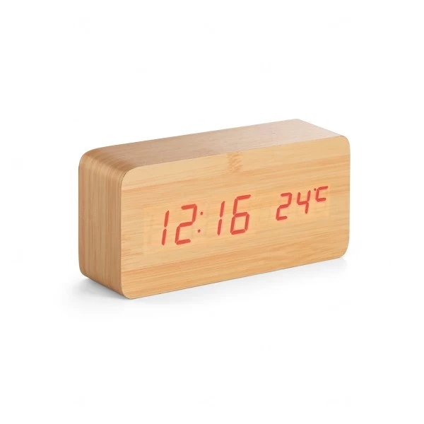 Relógio Digital de Mesa com LED Personalizado 