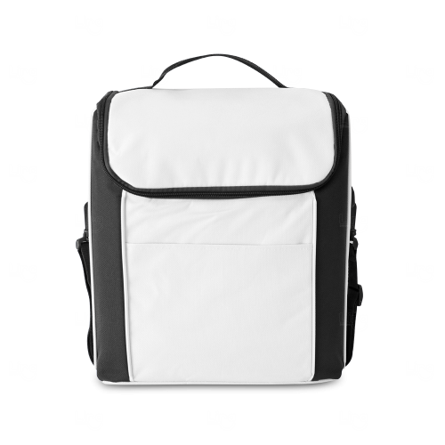 Bolsa Térmica com Alça Ajustável Personalizada - 12L Preto